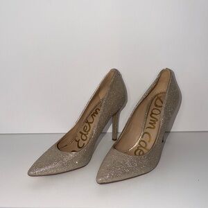 Sam Edelman Women's Sparkling Heels - Silver